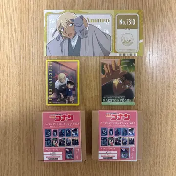 명탐정 코난 노블 아트 컬렉션 아무로 토오루 코난 쿄고쿠 마코토 덤 포함