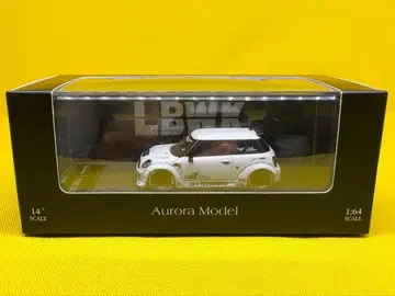 AURORA MODEL LBWK 미니쿠퍼 한정판 499대 레어 화이트