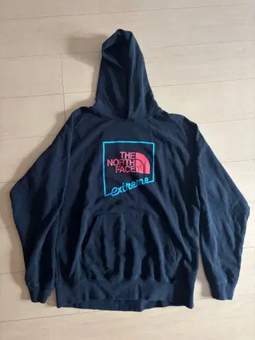 THE NORTH FACE 블랙 후드티 Extreme