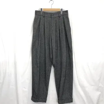 RYU 류 : cotton tweed slacks 4 그레이 일본제