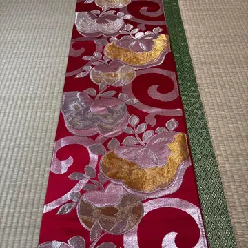 후쿠로 나고야 오비 육통 패턴 1972