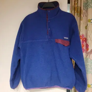 patagonia Synchilla 빈티지 M 파랑 90s