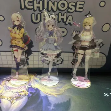 코모리 메토. 우사키 미미. 호두 노아 아크릴 스탠드 낱개 판매 가능