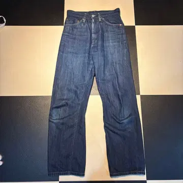 LEVI'S 701 Big E 몬로 데님 W26 청바지 파랑 일본제