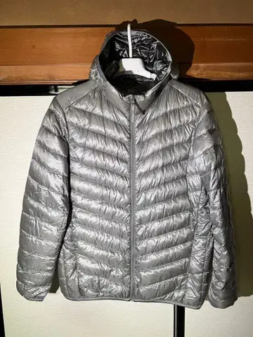 UNIQLO 실버 다운 자켓 M