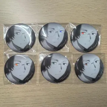 문호 스트레이독스 사카구치 안고 캔뱃지 6개 묶음 판매