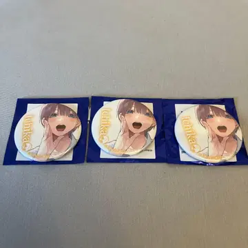 5등분의 신부 후르츠 도넛 vol.3 캔뱃지 이치카 3개 세트