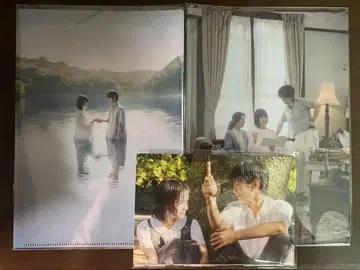 영화 스트로베리 문 굿즈 클리어 파일 엽서