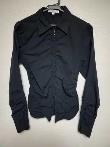 MOUSSY 블랙 긴팔 셔츠 사이즈 2