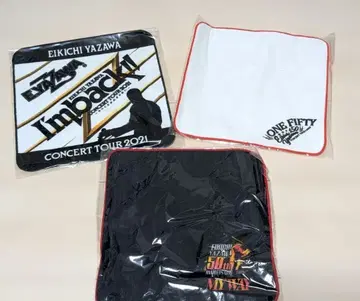 [ 미사용 새상품 ] EIKICHI YAZAWA 손수건 타월 3개 세트