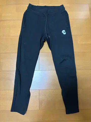 CRONOS 블랙 조거 팬츠