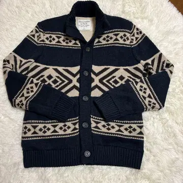 새상품급 아바클로 카우친 두꺼운 원단 가디건 남성용 L 사이즈