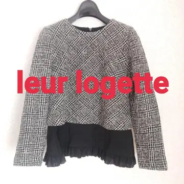 룰루 로제트 울 알파카 긴팔 니트 스웨터 블랙 프릴