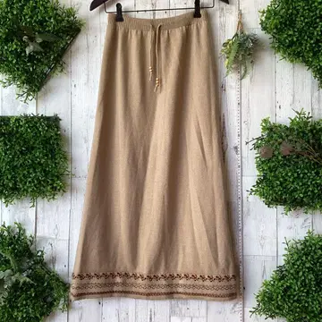 평평하게 놓았을 때 허리 33 밴딩 있음