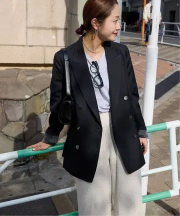 더블 브레스티드 자켓