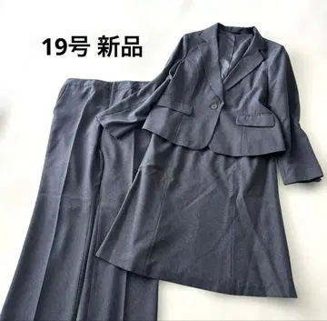 빅 사이즈 19호 여성 수트 3종 세트 (팬츠 스커트 자켓)