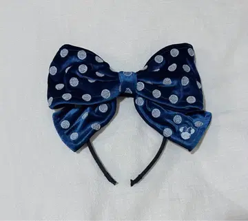 디즈니 미니 도트 리본 머리띠