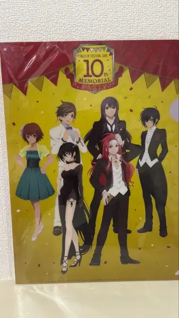 테일즈 오브 페스티벌 10주년 기념 클리어 파일 2개