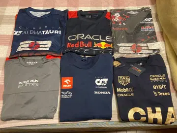 레드불 레이싱 T셔츠 등 6세트