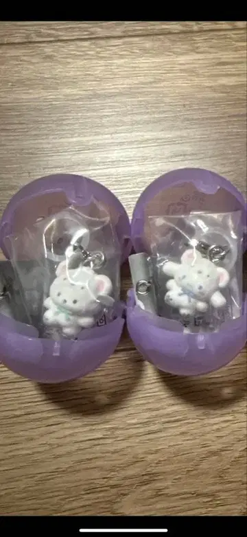 산리오 포근포근 스노우 메지루시 액세서리