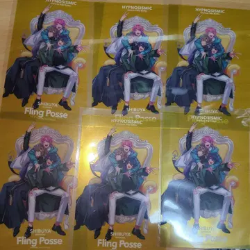 히프노시스 마이크 히프뮤비 입장객 특전 시부야 6장 세트