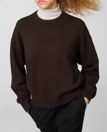 스무스 코튼 크루넥 스웨터 XL