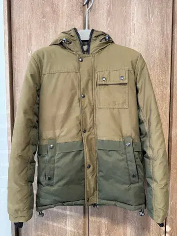 osc cross leduc 다운 자켓 올리브 그린 xs