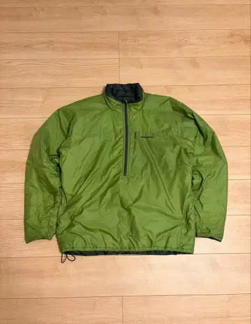 [ 레어 ] patagonia 마이크로 퍼프 풀오버 퍼프볼 그린