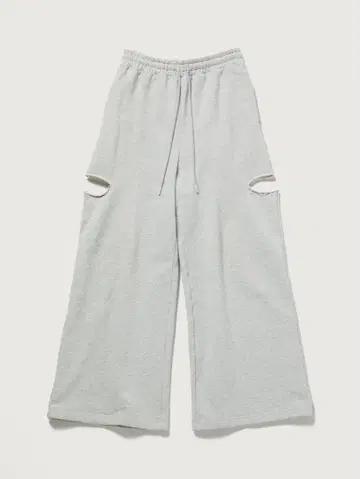 JOSE MOON SIDE SLIT SWEAT PANTS