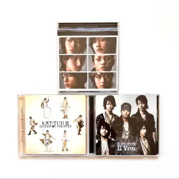 KAT-TUN 초기 앨범 CD 3권 세트