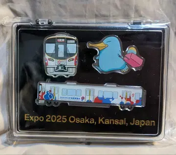EXPO2025 미야쿠미야쿠 이코짱 [오사카 순환선] 핀 배지 세트