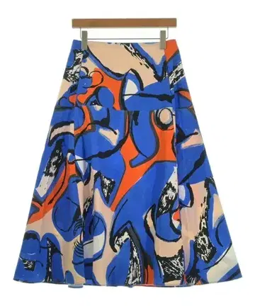 marimekko 롱 맥시 길이 스커트 여성용