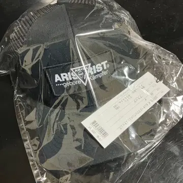 새상품 아리스토트리스토 초노 마사히로 메쉬 캡 블랙 모자