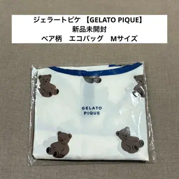 젤라또피케 [ GELATO PIQUE ] 베어 패턴 에코백 M 사이즈