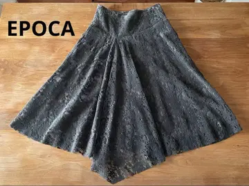 에포카 38 플로키 레이스 스커트 그레이