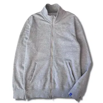 LOOPWHEELER LW79 스탠드 맨투맨 트랙 자켓 L