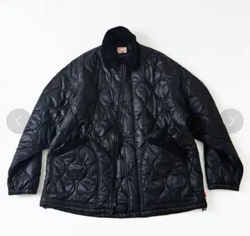 HINSON 블랙 퀼팅 자켓 M