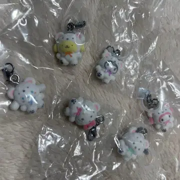 산리오 포근포근 스노우 표식 액세서리