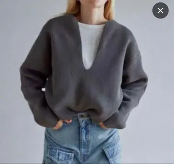 미사용 SEA ROOM LYNN 하이 스트레치 키넥 니트