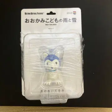 늑대아이 아메와 유키 피규어 UDF 꽃 봉제 인형 유키 아메 2012