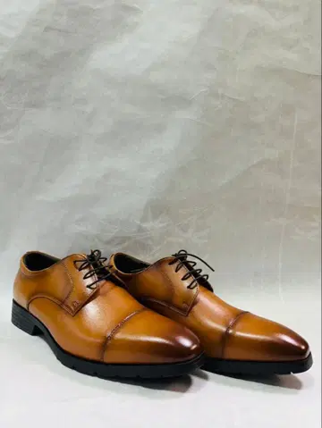 컨디션 최상 Zerbinomaurizi 비즈니스 슈즈 25.5 브라운