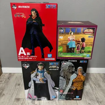 제일복권 원피스 코비 레이리, 에이스, 루피, 마키노, 드래곤 세트