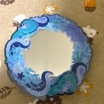 트위스테 아크릴 스탠드 거울 옥타비넬