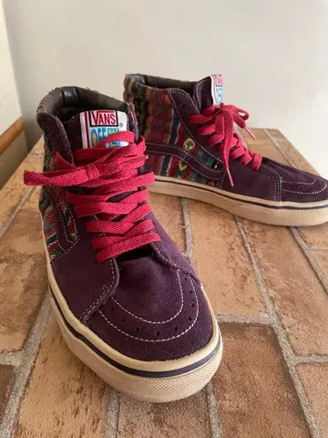 vans 펜들턴 네이티브 무늬 스니커즈 스케이트 하이