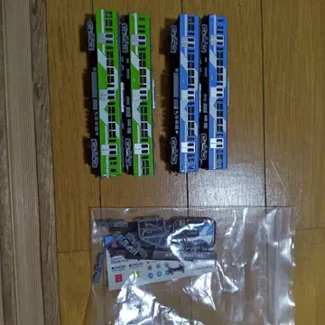 철도 컬렉션 류테츠 5100 4량 세트 부속물 없음, 상자 없음