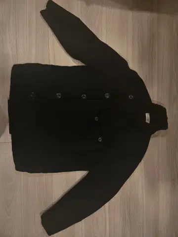 [ en route ] 블랙 울 피코트 UNITED ARROWS