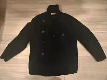 [ en route ] 블랙 울 피코트 UNITED ARROWS