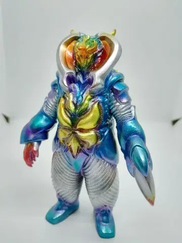 울트라맨 소프트 비닐 파이어 제튼 재도색