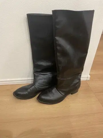 로우힐 롱 부츠 24.5