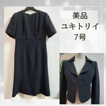 새상품급 유키토리이 고급 블랙 원피스 정장 7호